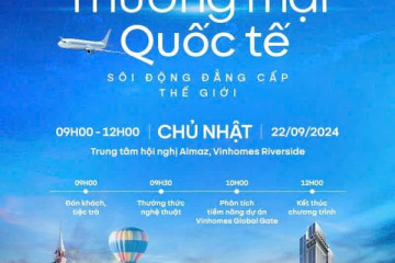Thư Mời Sự Kiện Vinhomes Global Gate, Cổ Loa - Đông Anh, Hà Nội 